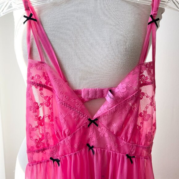 Y2k BETSEY JOHNSON lingerie baby doll nightie - Picture 3 of 10